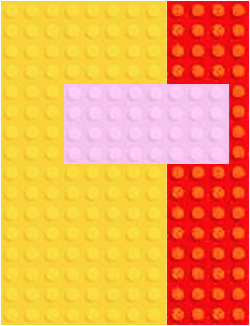 Solved The figure below shows a 12 x 16 area of Lego bricks.