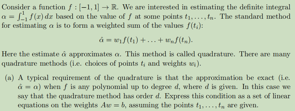 Solved Consider A Function F 1 1 R We Are Intereste Chegg Com