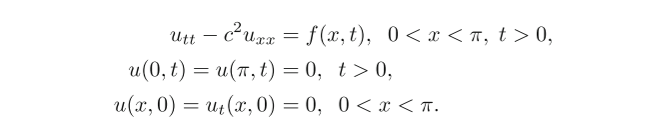 Solved 2. Use the eigenfunction method to solve the problem | Chegg.com