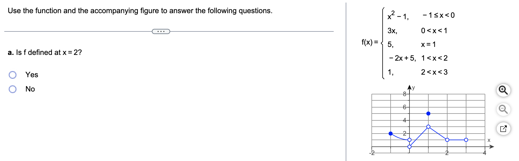 Solved Part 2 To First Question B.) Is F Continuous At X=2? | Chegg.com