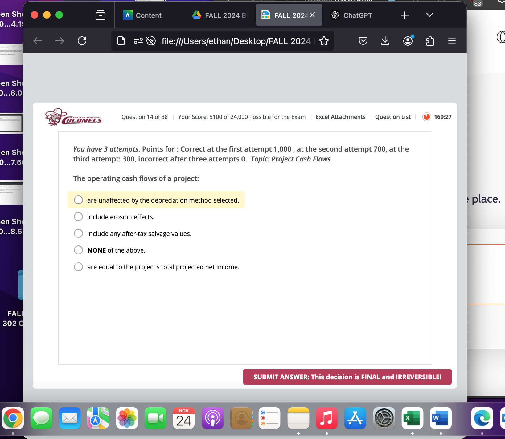 Solved You have 3 ﻿attempts. Points for: Correct at the | Chegg.com