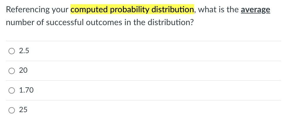 Solved To construct a probability distribution from the | Chegg.com