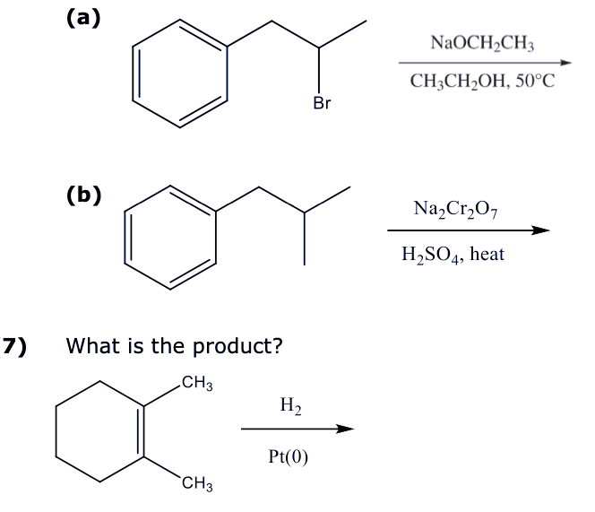 Solved A NaOCH CH3 CH3CH2OH 50 C Br B Na2Cr207 H2SO4 Chegg Com   Php5pRCCo
