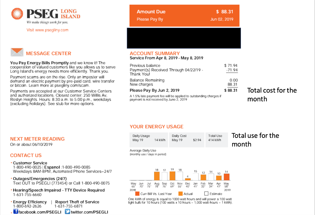 PSEG ISLAND Amount Due Please Pay By 88.31 Jun 02,