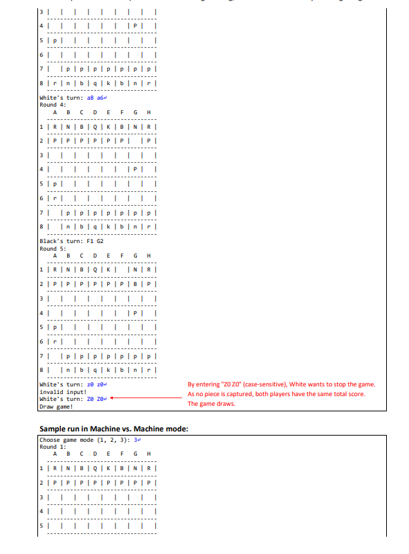 Solved C++ project The Game of Chess Objective The