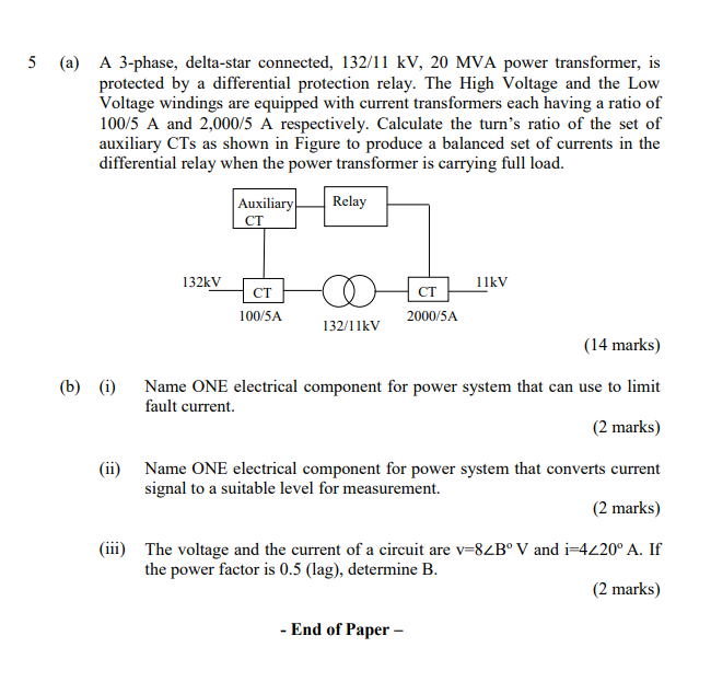 132kV Power Transfomer & 132kV Line Protection Relay Settings