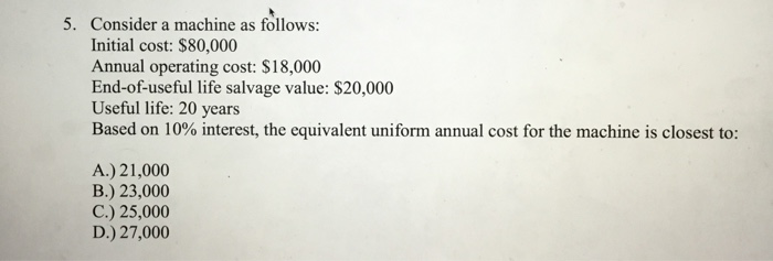 Solved 3. Consider the following two investments, each with | Chegg.com