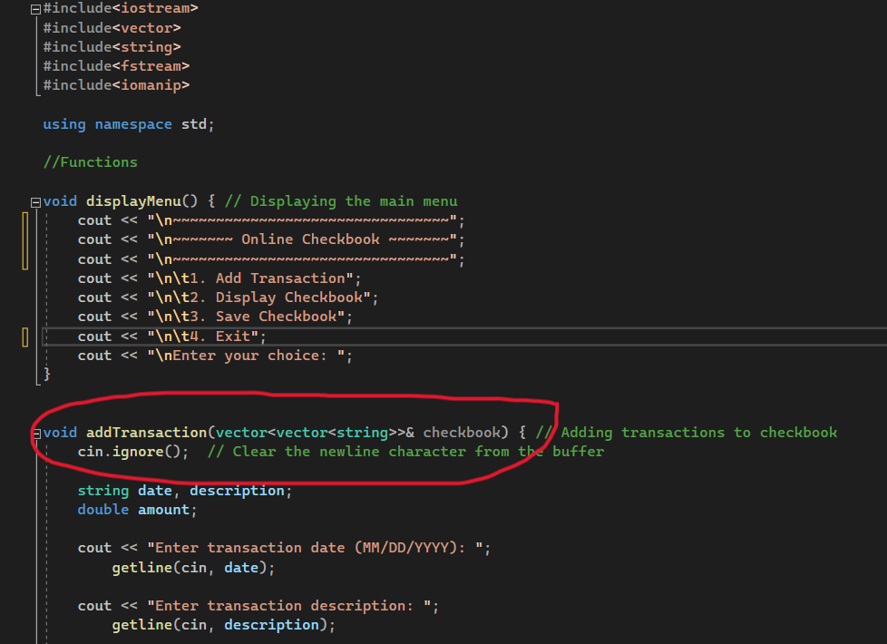 Solved Is it possible I can get help rewriting my code? | Chegg.com