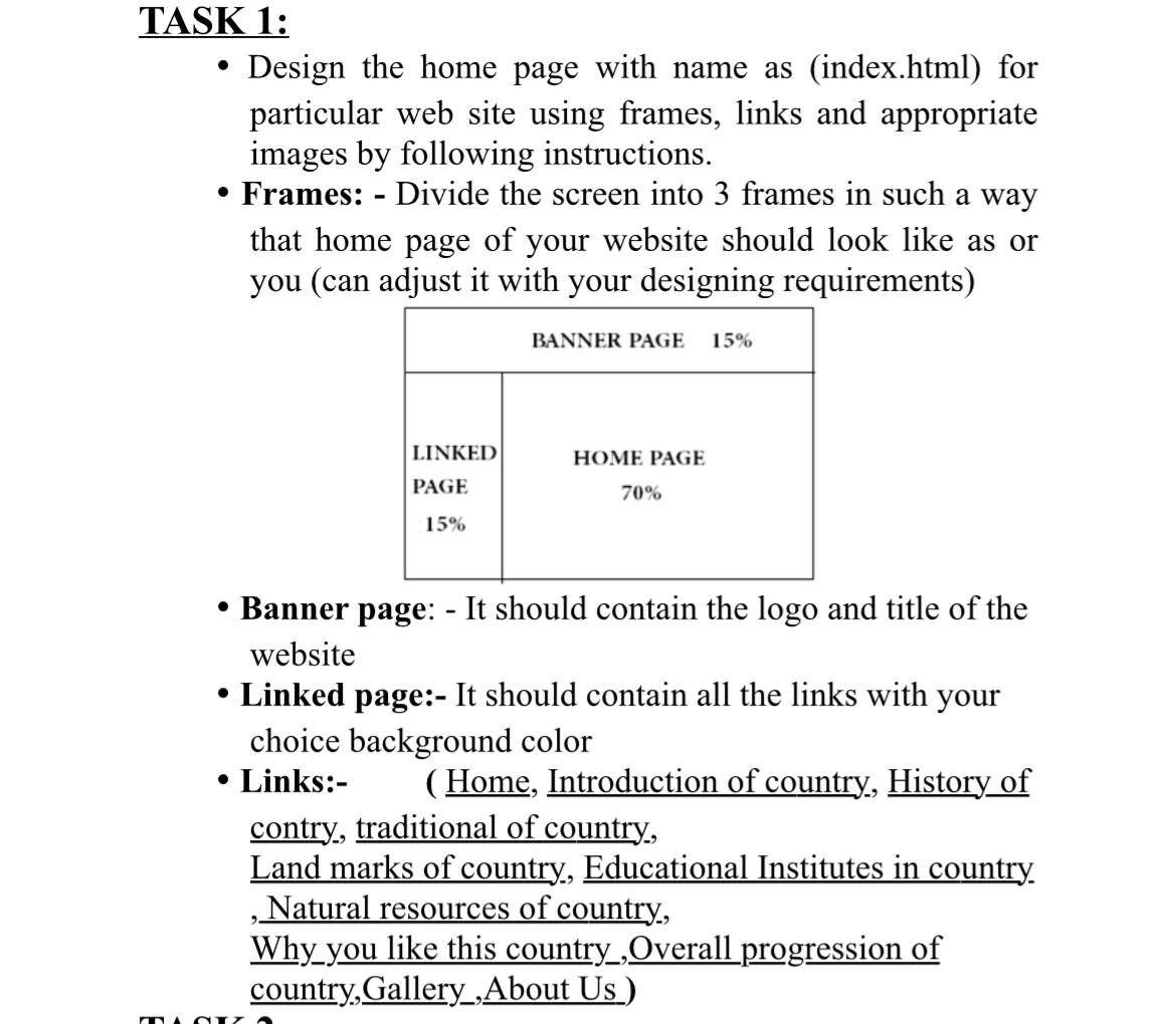 Solved Please answer the following questions using HTML on Chegg com