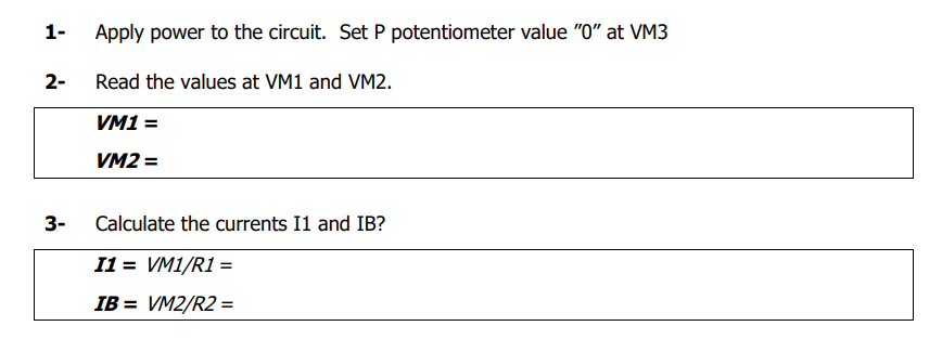 Solved EXPERIMENT: 1.4 MEASURING THE INPUT OFFSET CURRENT | Chegg.com