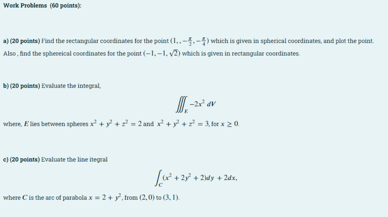Solved please help me with all parts i will give thumb up | Chegg.com