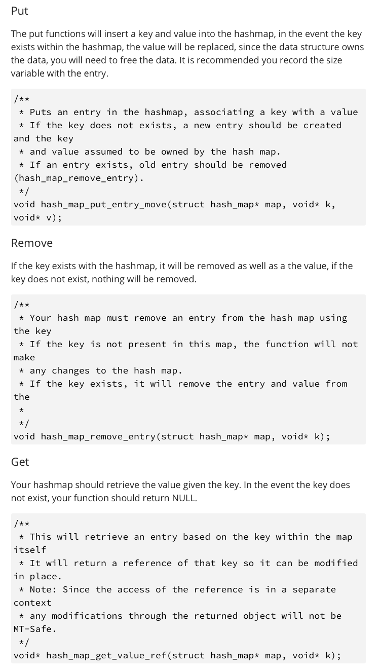 hash map programming-assignment-3 | pdf | string... Please help with this assignment! Would definitely | Chegg.com