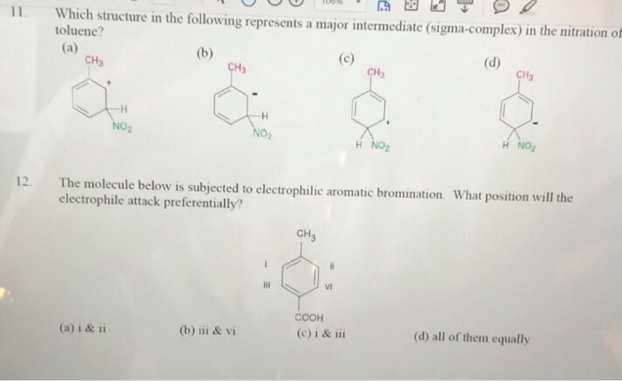 Solved 11. Which structure in the following represents a | Chegg.com