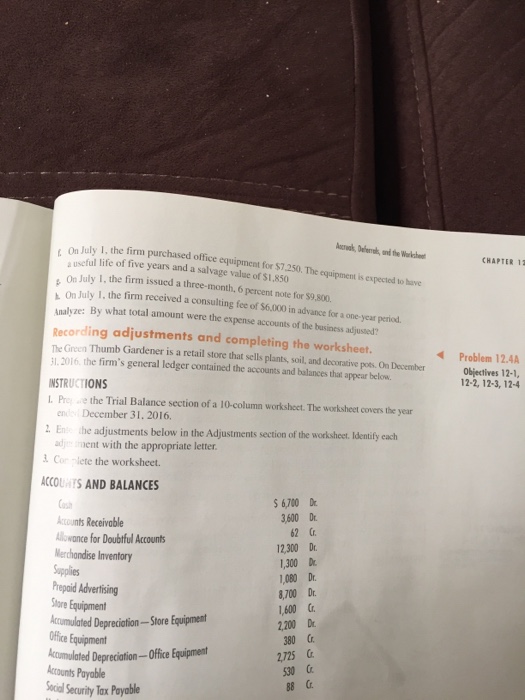 Solved Need help with problem 12.3a first page and continues | Chegg.com