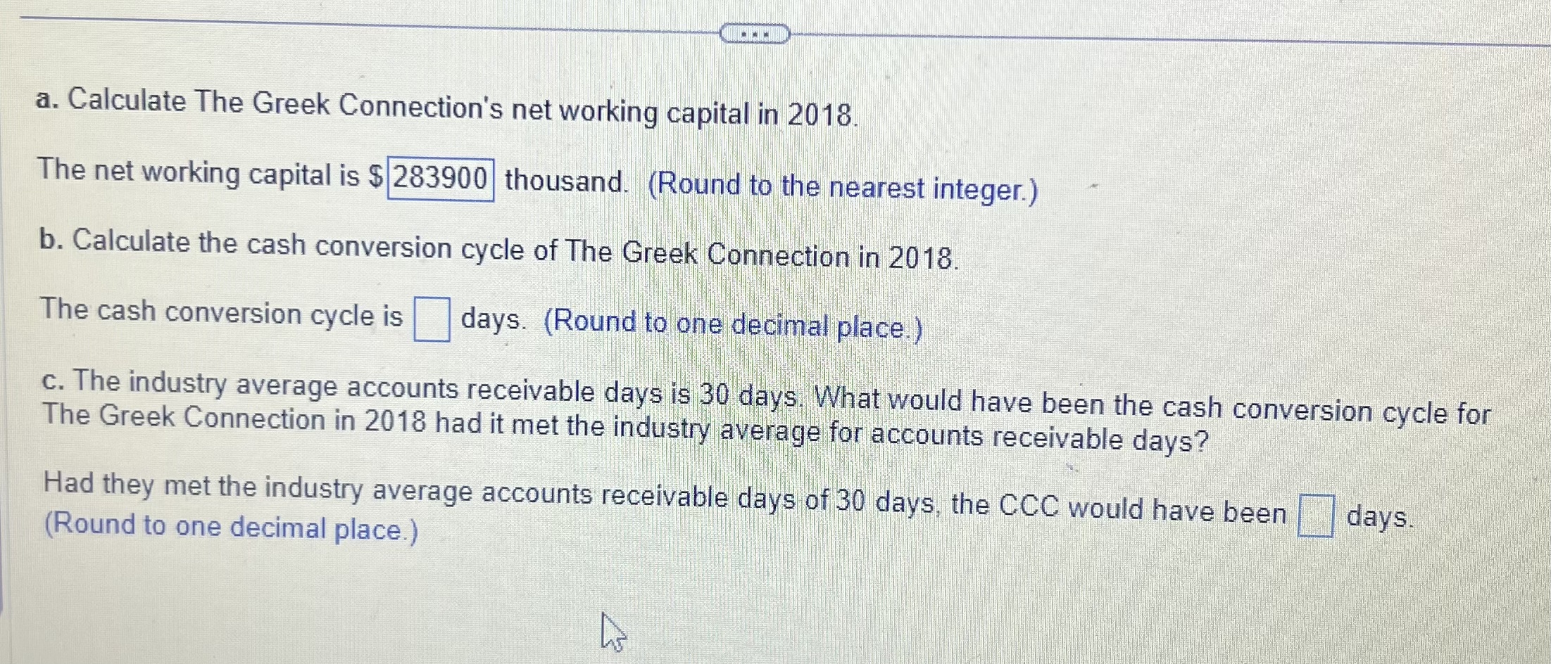 Solved Question | Chegg.com