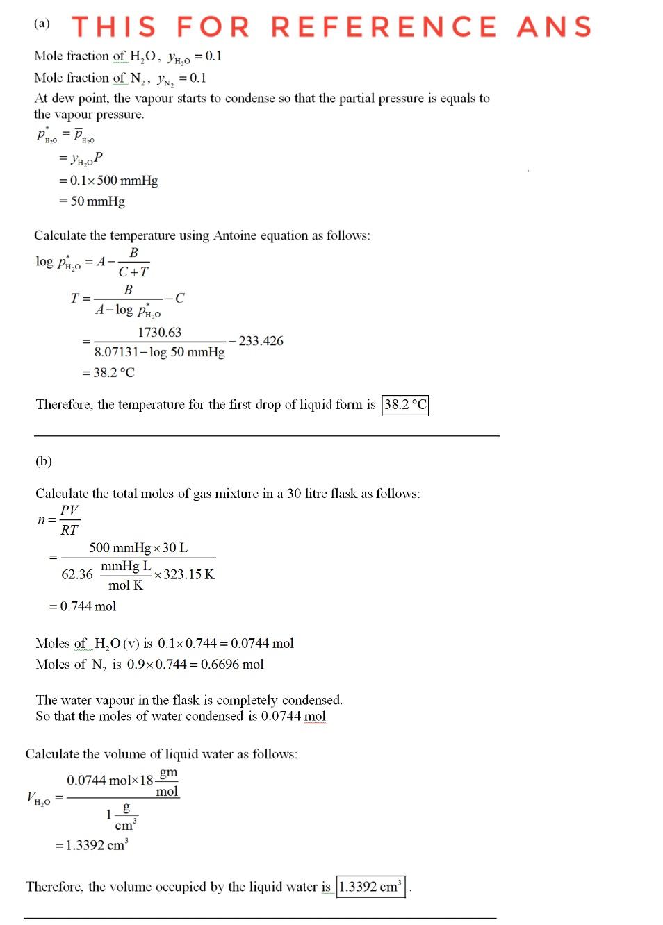 Solved THIS QUESTION IS FOR REFERENCE (VALUE CHANGE ) A gas | Chegg.com