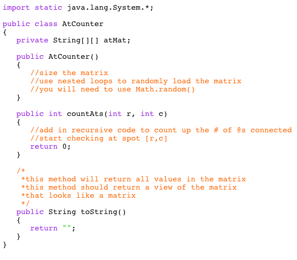 Solved Lab Description The constructor will randomly load @s | Chegg.com