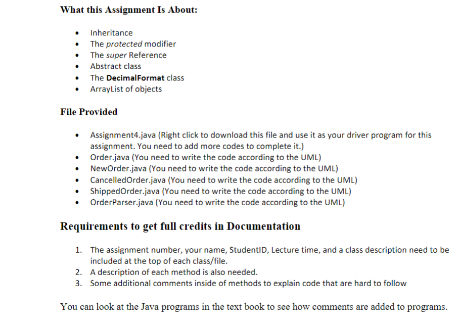 Solved In this Assignment, I need to write a Java code that | Chegg.com
