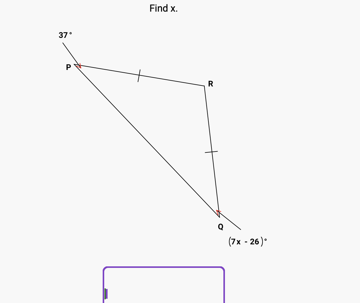 Solved Find x. | Chegg.com