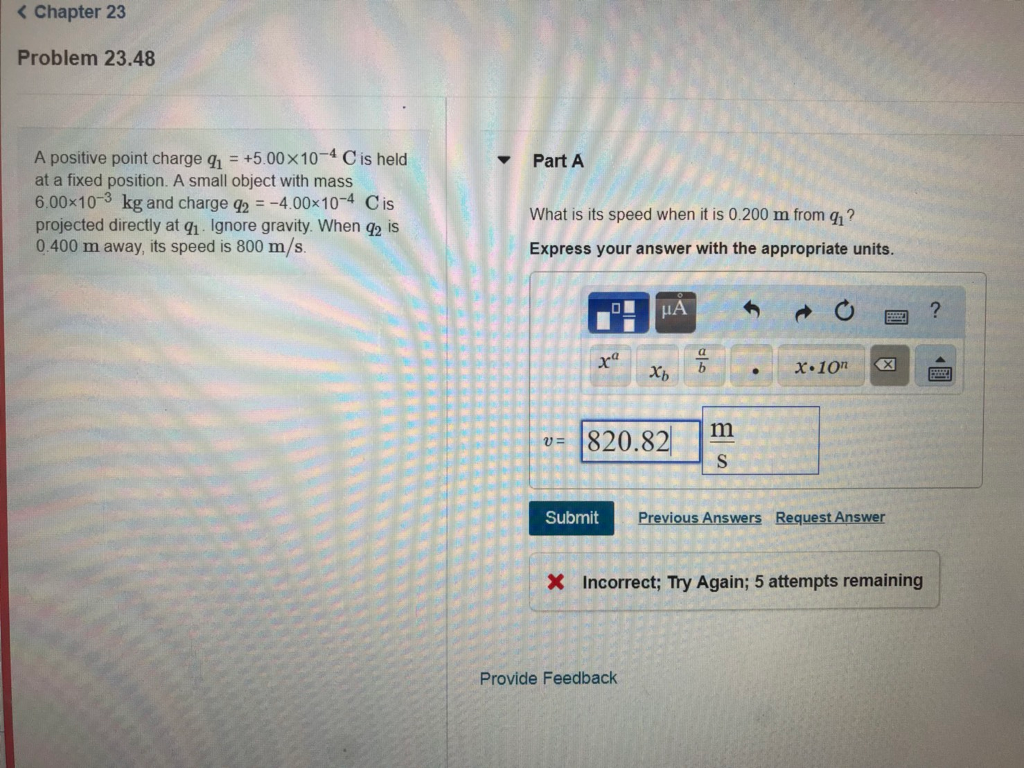 Solved KChapter 23 Problem 23.48 A positive point charge q1 | Chegg.com