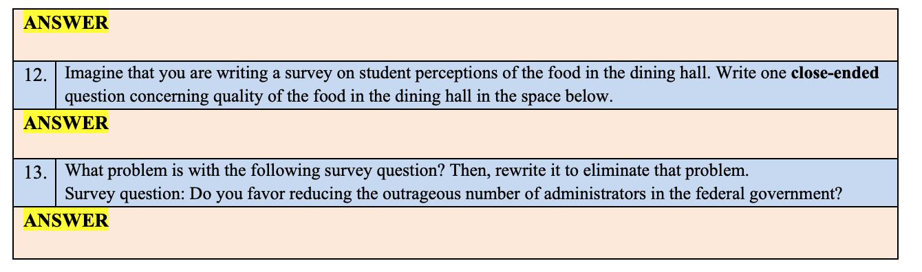 Solved 10. Explain the difference between a loaded question | Chegg.com