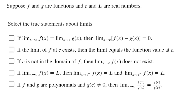 Solved Determine The One Sided Limit Of The Function F In Chegg Com