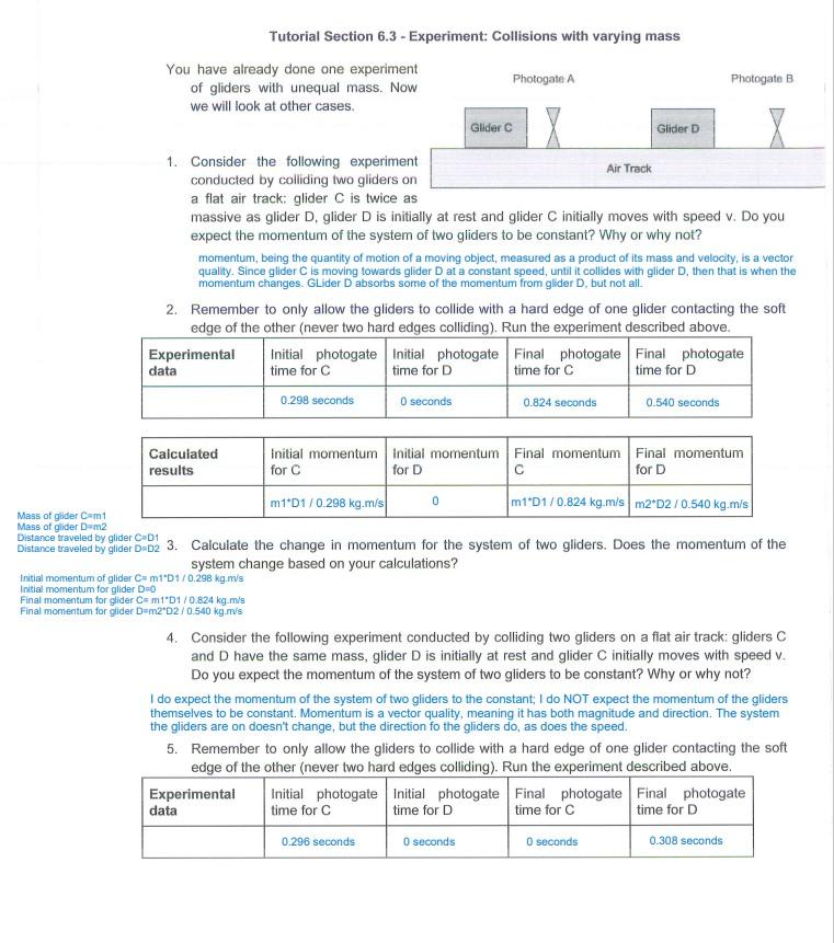 Solved I Have Literally Included The Whole Worksheet But I 