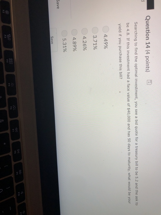 Solved Question 14 (4 points) Searching to find the optimal | Chegg.com