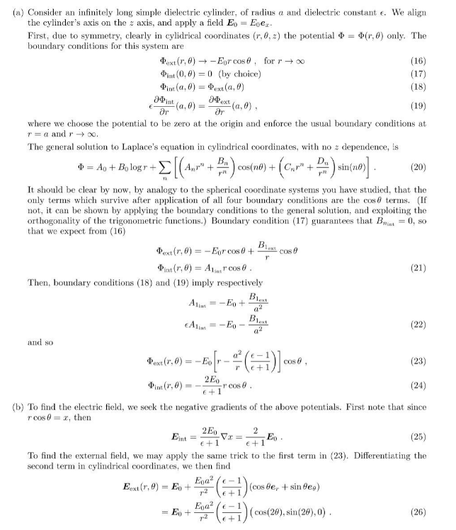 Solved These are the answers to part a and b for the problem | Chegg.com