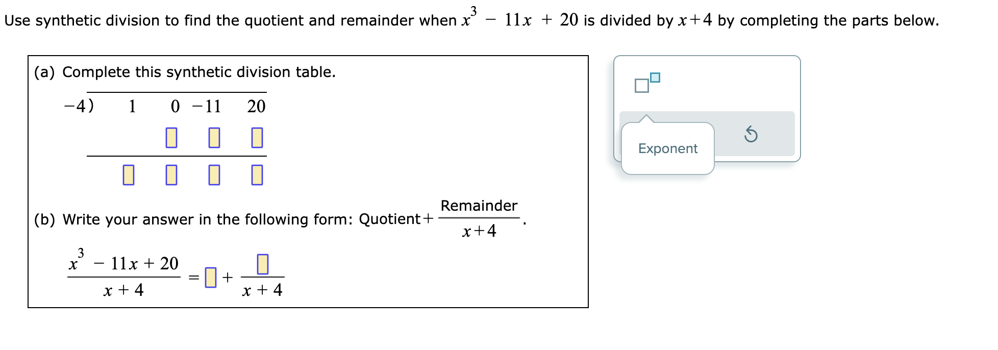 solved-use-synthetic-division-to-find-the-quotient-and-chegg