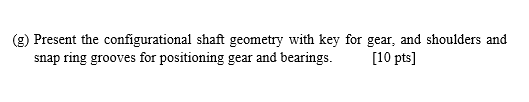 Solved Problem 3 [total 45 pts] A shaft, integrated with a | Chegg.com