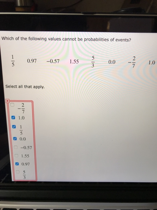 What Values Cannot Be Probabilities