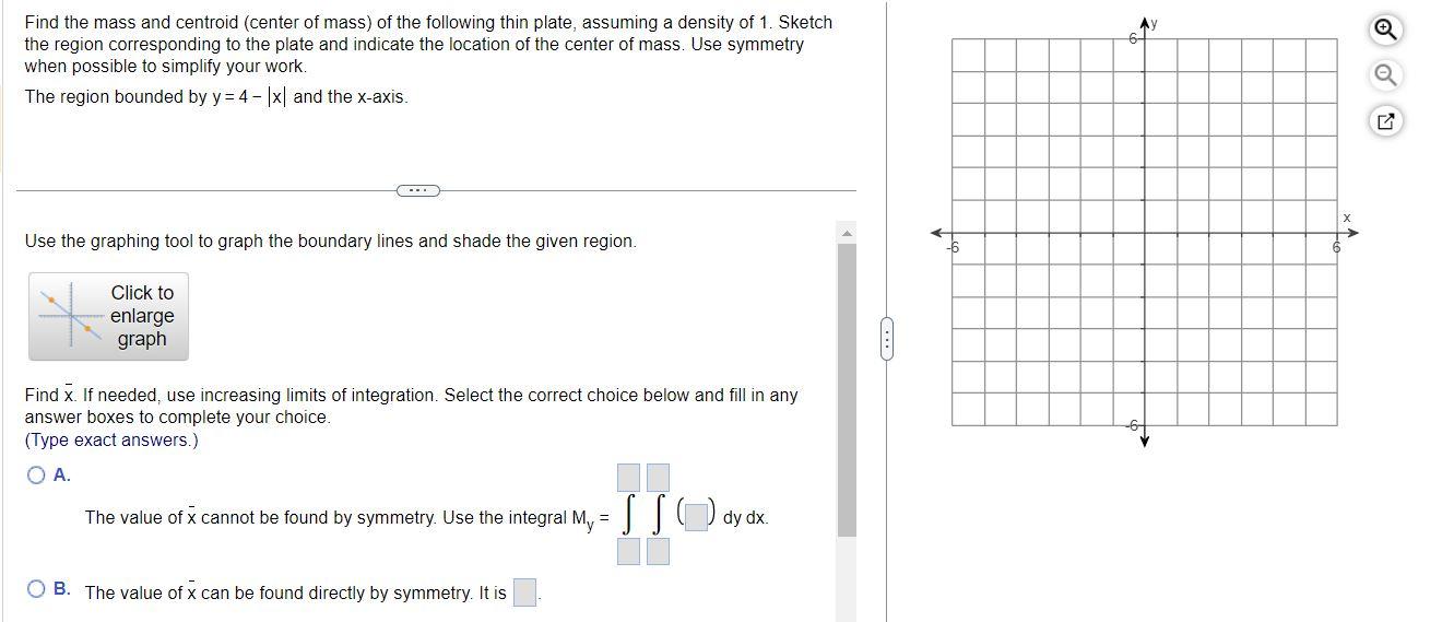 Solved Find the mass and centroid (center of mass) of the | Chegg.com
