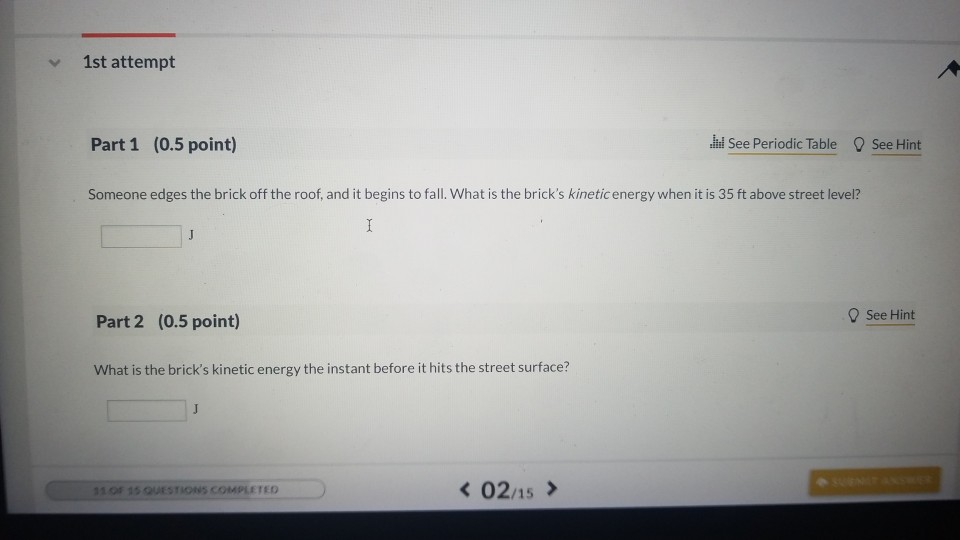 Solved 02 Question 1 Point A See Page 372 A Brick Lies Chegg Com