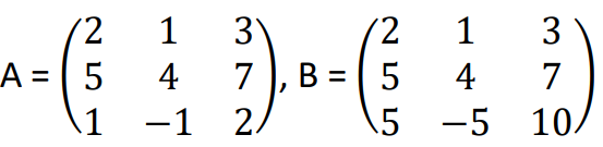 Solved Find The Elementary Matrices E1 And E2 For E1a B And