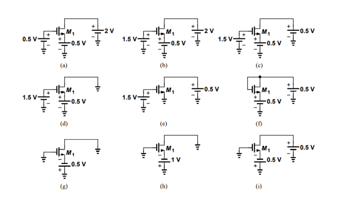 Solved Determine the operating mode of transistor M1 | Chegg.com