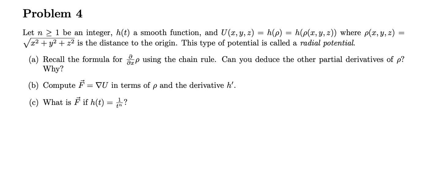 Problem 4 Let N 1 Be An Integer H T A Smooth Chegg Com