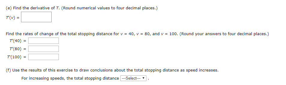 solved-the-stopping-distance-of-an-automobile-on-dry-level-chegg