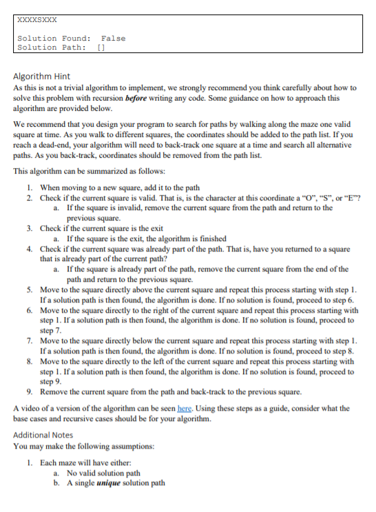 Solved Problem This week you will practice using recursion | Chegg.com