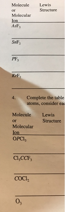Solved Molecule Lewis Structure Molecular Ion As SnF2 PF. | Chegg.com