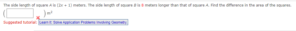 formula to find the length of one side of a square