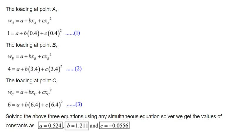 Solved Hi! I Need Help Finding A, B And C Using MATLAB | Chegg.com