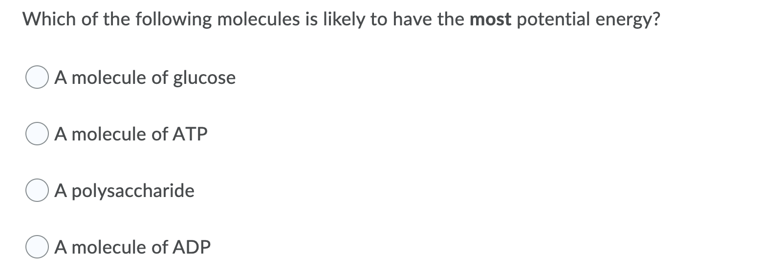 solved-which-of-the-following-molecules-is-likely-to-have-chegg