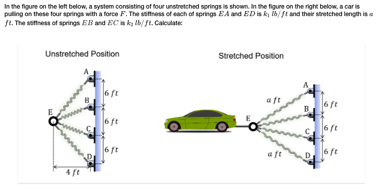 Solved In the figure on the left below, a system consisting | Chegg.com