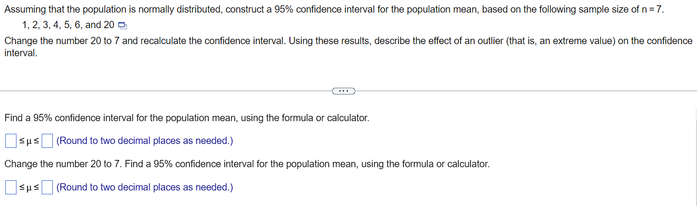 Assuming that the population is normally distributed, | Chegg.com