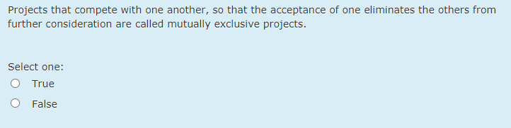 Solved Given the following information about projects A and | Chegg.com