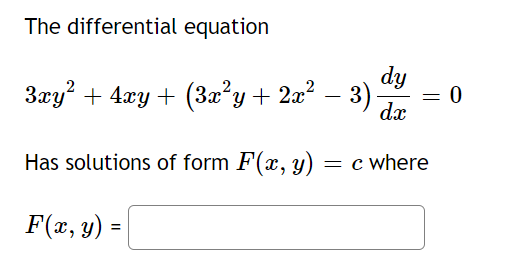 Solved Determine if the differential equation is linear: dy | Chegg.com