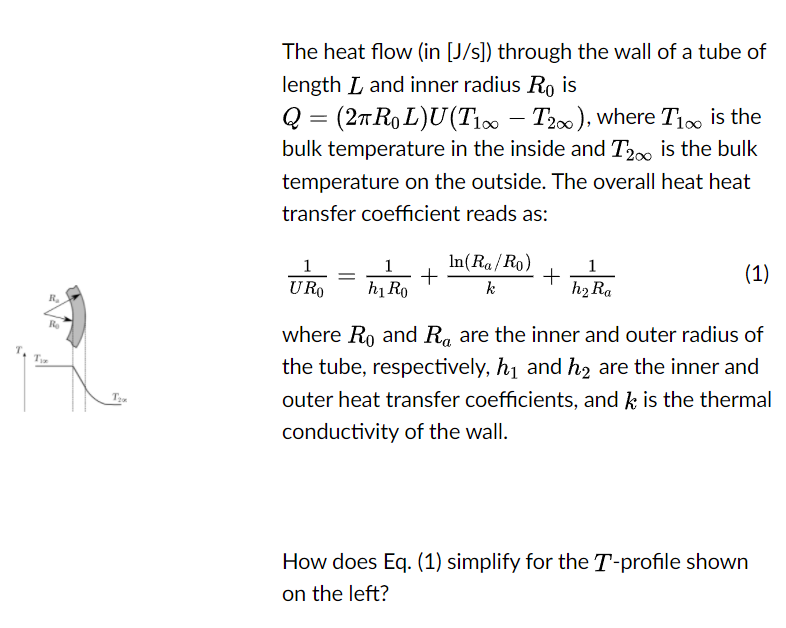 Solved Heat Transfer PLEASE GIVE ME AN ANSWER WITH A | Chegg.com