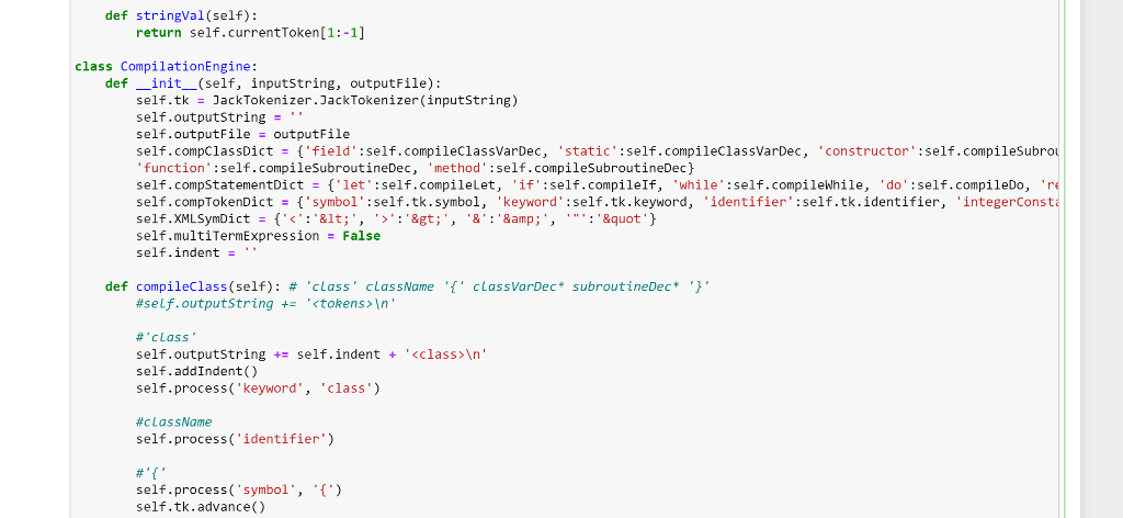 Solved ]: import os import sys class JackTokenizer: def | Chegg.com