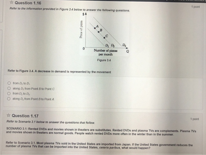 Solved Question 1.16 Refer to the information provided in | Chegg.com
